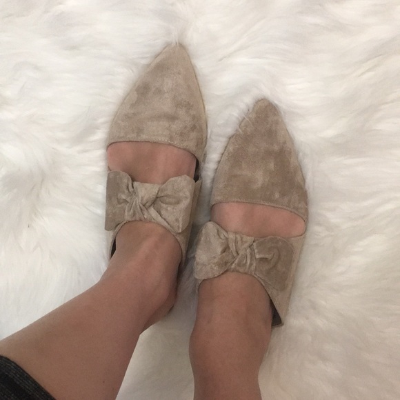 💔LAST PAIR💔 Maizy Ribbon Mule-Taupe - Picture 3 of 4